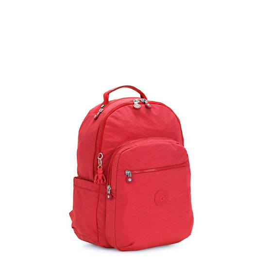 Kipling Seoul Small Tablet Rugzak Rood | NL 1348WN